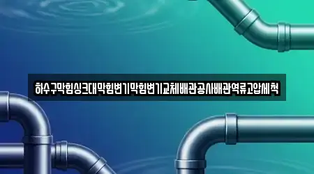 하수구막힘싱크대막힘변기막힘변기교체배관공사배관역류고압세척