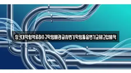 싱크대막힘역류하수구막힘배관공사변기막힘뚫음변기교체고압세척