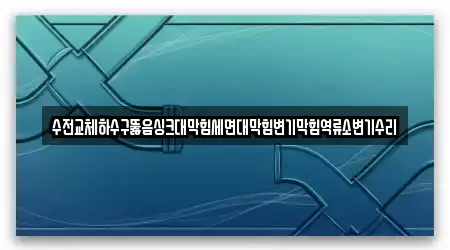 수전교체하수구뚫음싱크대막힘세면대막힘변기막힘역류소변기수리