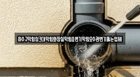 하수구막힘싱크대막힘화장실막힘소변기막힘오수관변기뚫는업체