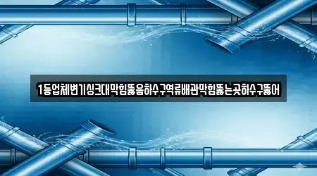 1등업체변기싱크대막힘뚫음하수구역류배관막힘뚫는곳하수구뚫어