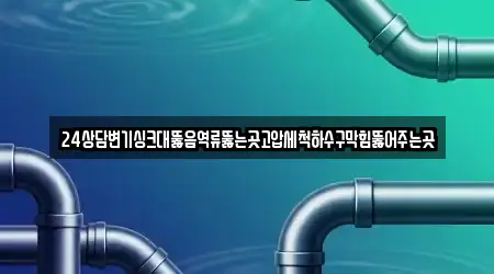 24상담변기싱크대뚫음역류뚫는곳고압세척하수구막힘뚫어주는곳