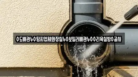 수도배관누수탐지업체화장실누수보일러배관누수수리욕실방수공사