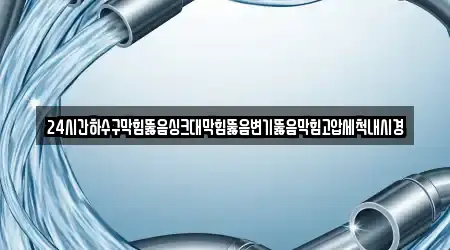 24시간하수구막힘뚫음싱크대막힘뚫음변기뚫음막힘고압세척내시경