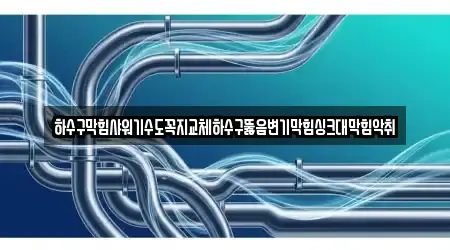 하수구막힘샤워기수도꼭지교체하수구뚫음변기막힘싱크대막힘악취