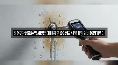 하수구막힘뚫는업체싱크대배관역류수전교체변기막힘비용변기수리