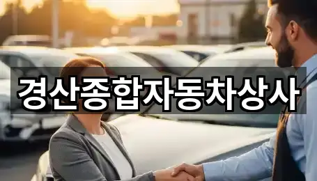 경산시 대평동 중고차 5곳 위치 검색