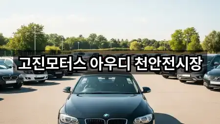 충남 성정동 자동차전시장 5곳 주변 위치