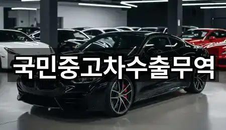 국민중고차수출무역