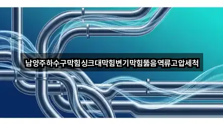 남양주하수구막힘싱크대막힘변기막힘뚫음역류고압세척