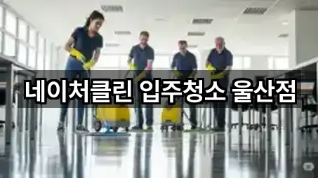 네이처클린 입주청소 울산점