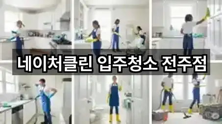 네이처클린 입주청소 전주점