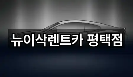 경기도 평택 군문동 장기렌트카 5곳 가까운 지도