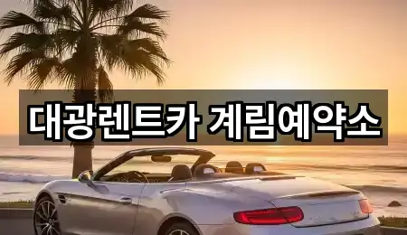 광주광역시 동구 지산동 장기렌트카 실시간 상담 2곳