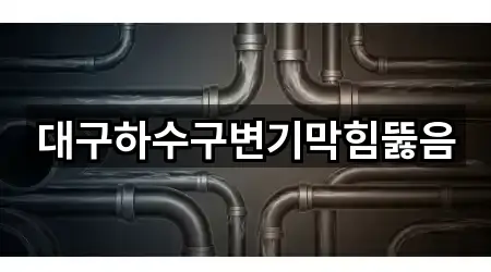대구하수구변기막힘뚫음