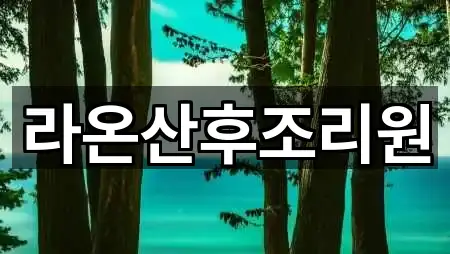 대전광역시 동구 가양동 산후조리원 3곳 주소 정리