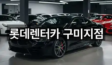 구미시 렌트카 빠른 탐색 5곳