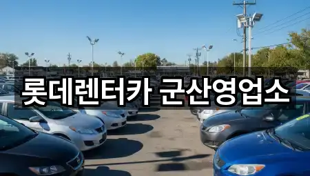 핵심만 보기: 군산시 동흥남동 렌트카 5곳