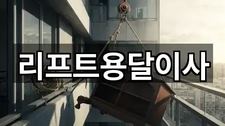 리프트용달이사