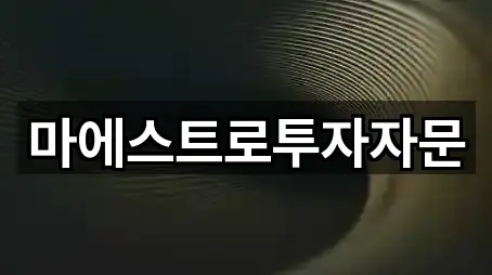 마에스트로투자자문