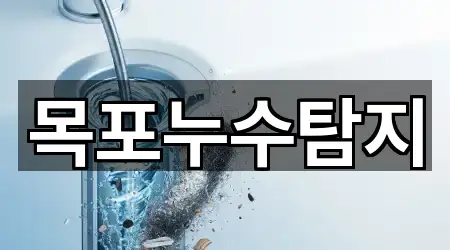 목포누수탐지