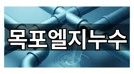 목포엘지누수