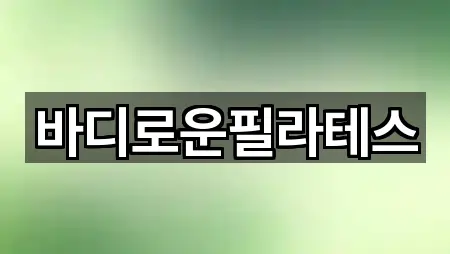 바디로운필라테스