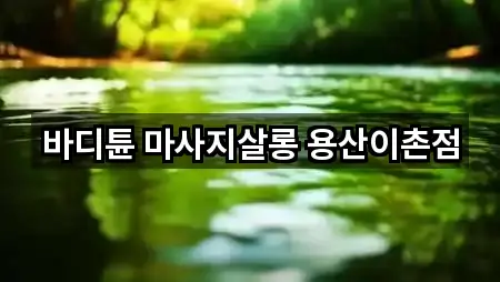 바디튠 마사지살롱 용산이촌점