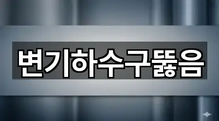 변기하수구뚫음