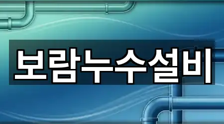 보람누수설비