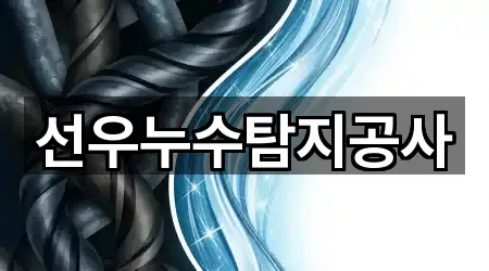 선우누수탐지공사