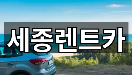 세종렌트카