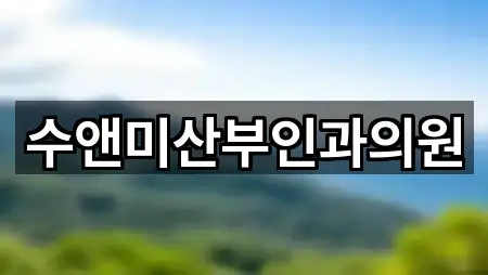 부평구 삼산동 산부인과 지금 찾기 5곳