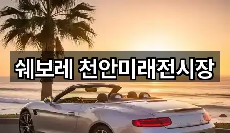 쉐보레 천안미래전시장