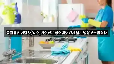 인기 창원시 경화동 청소업체 5곳 모아보기