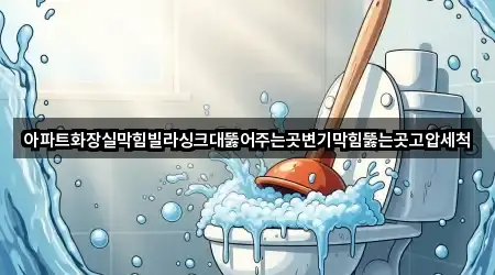 아파트화장실막힘빌라싱크대뚫어주는곳변기막힘뚫는곳고압세척