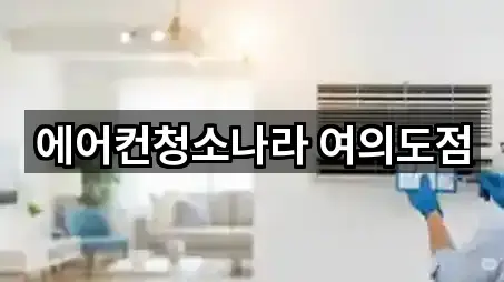 에어컨청소나라 여의도점