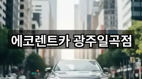 일곡동 렌트카 5곳 지도 한눈에