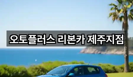 오토플러스 리본카 제주지점