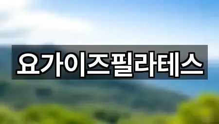 요가이즈필라테스