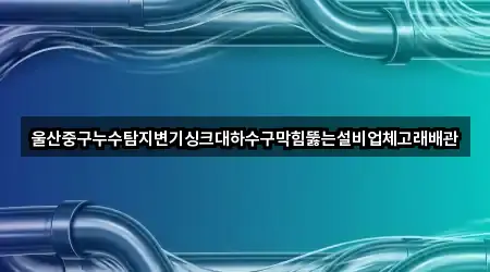 울산광역시 성안동 누수탐지 5곳 전체 리스트