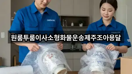 원룸투룸이사소형화물운송제주조아용달