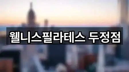 웰니스필라테스 두정점