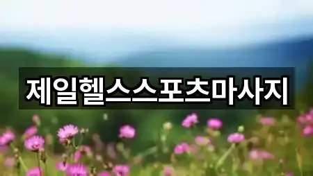 제일헬스스포츠마사지