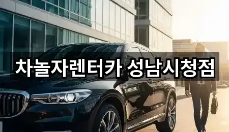 차놀자렌터카 성남시청점