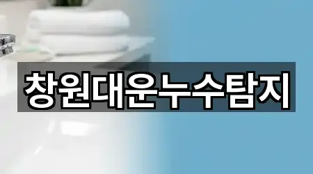 창원대운누수탐지