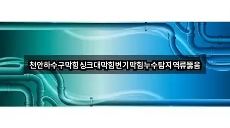 충남 천안시 서북구 불당동 변기막힘 실시간 확인 5곳