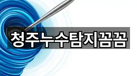 청주누수탐지꼼꼼