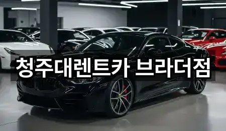 청주대렌트카 브라더점