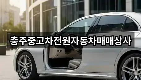 충북 금릉동 중고차 상담 가능 5곳